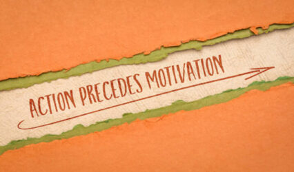 La motivación se basa en la acción. ¿Cómo se relacionan motivación y acción en tu vida?